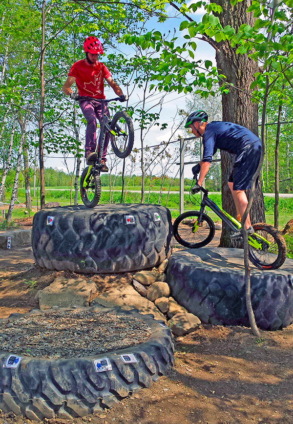 Démo trial Mike festival vélocité Montréal